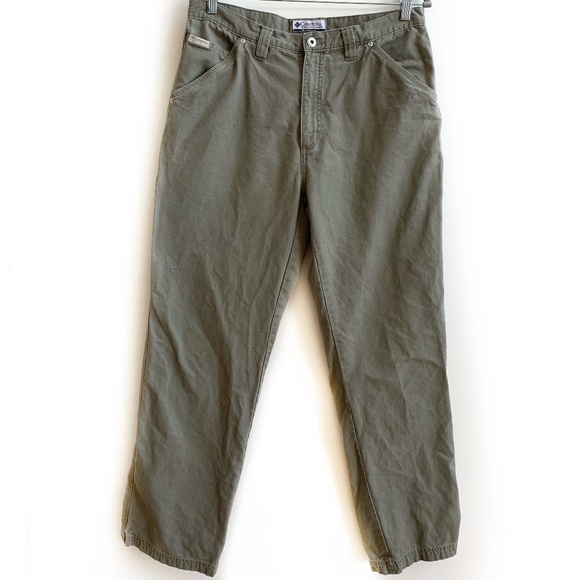 Columbia Other - Columbia Canvas Heavy Pants Mens Size 34x34
